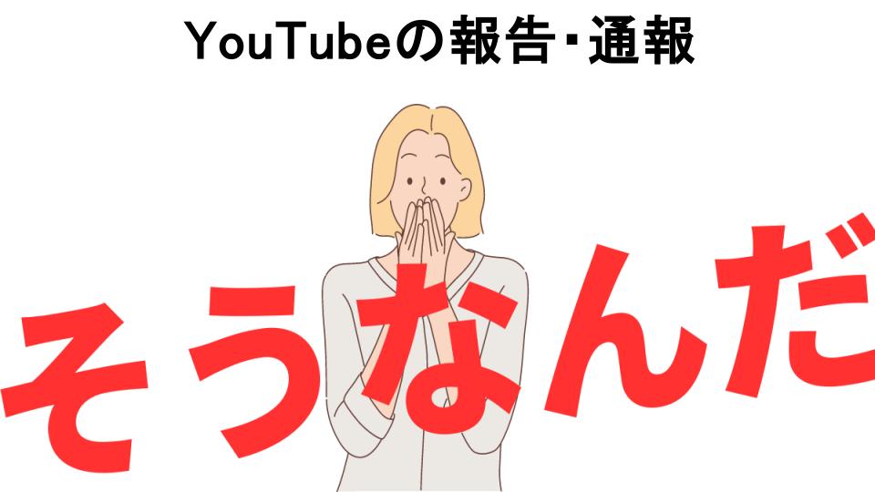 意味ないと思う人におすすめ！YouTubeの報告・通報の代わり